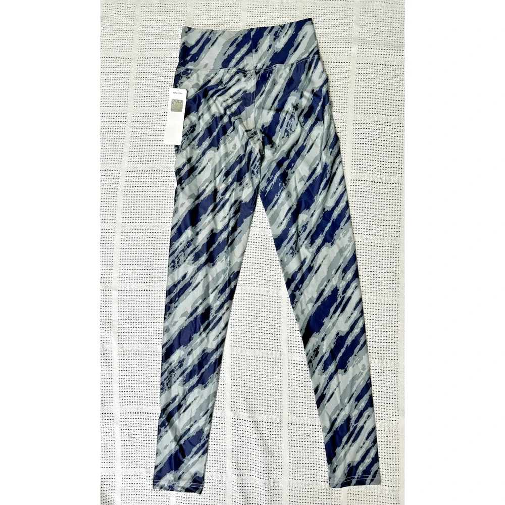 NFL Team Apparel Dallas Cowboys Leggings Gray Camo Athletic Yoga Pants Women’s M - Picture 6 of 6